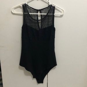 Minkpink black bodysuit